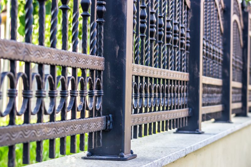 Decorative Iron Fence