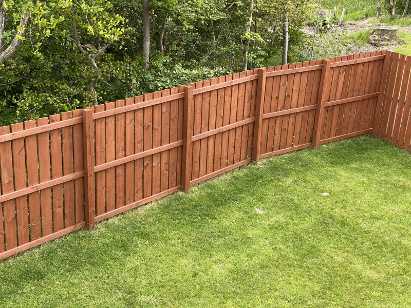 Finished Garden Fence